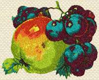Machine Embroidery Design 'Apple'