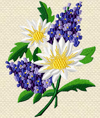 Machine Embroidery Design 'Lilac'