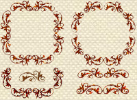 'Frames' Machine Embroidery Designs